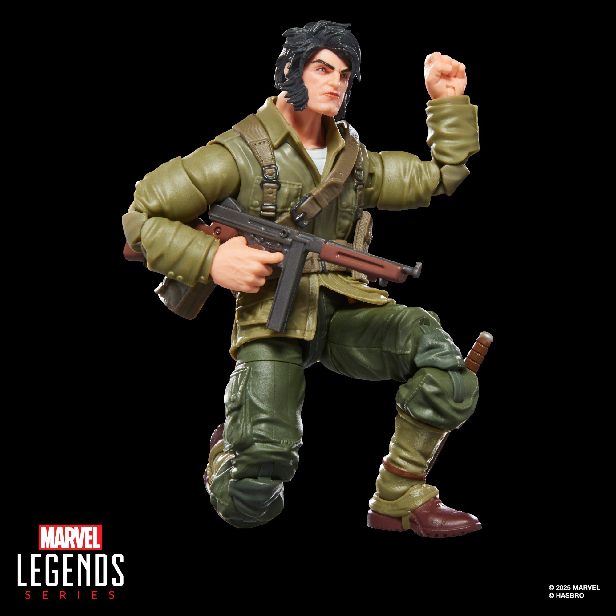 Hasbro Pulse Marvel Legends Series Wolverine (WWII Logan)
