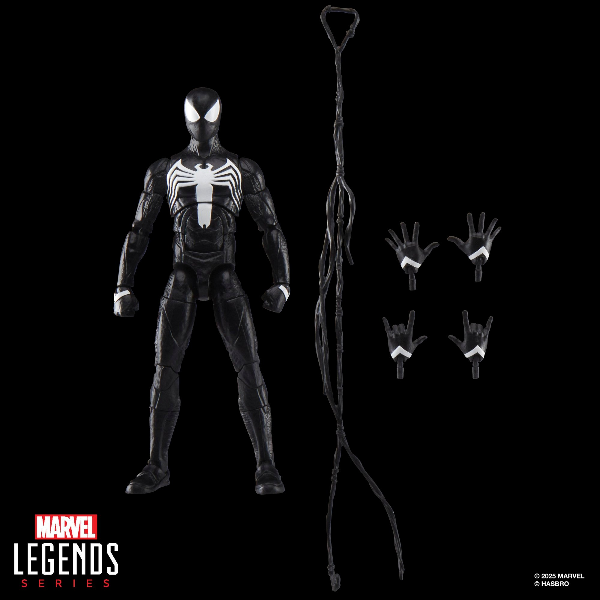 Hasbro Pulse Marvel Legends Series Gamerverse Peter Parker Black Suit
