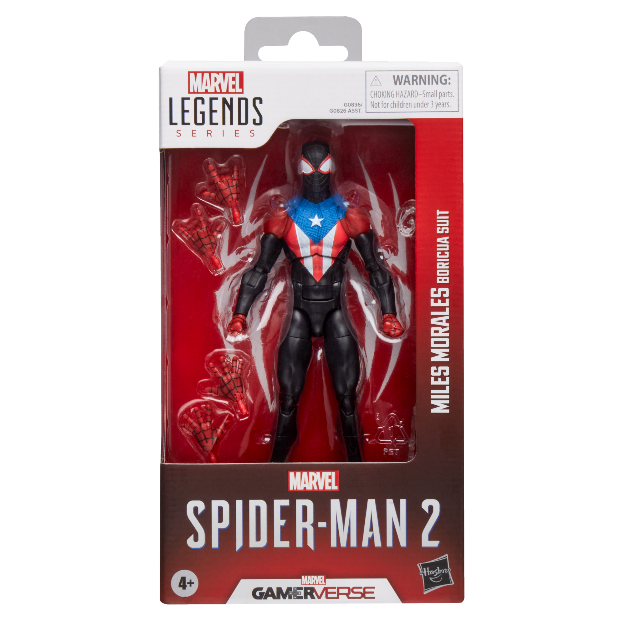 Hasbro Pulse Marvel Legends Series Gamerverse Miles Morales Boricua Suit