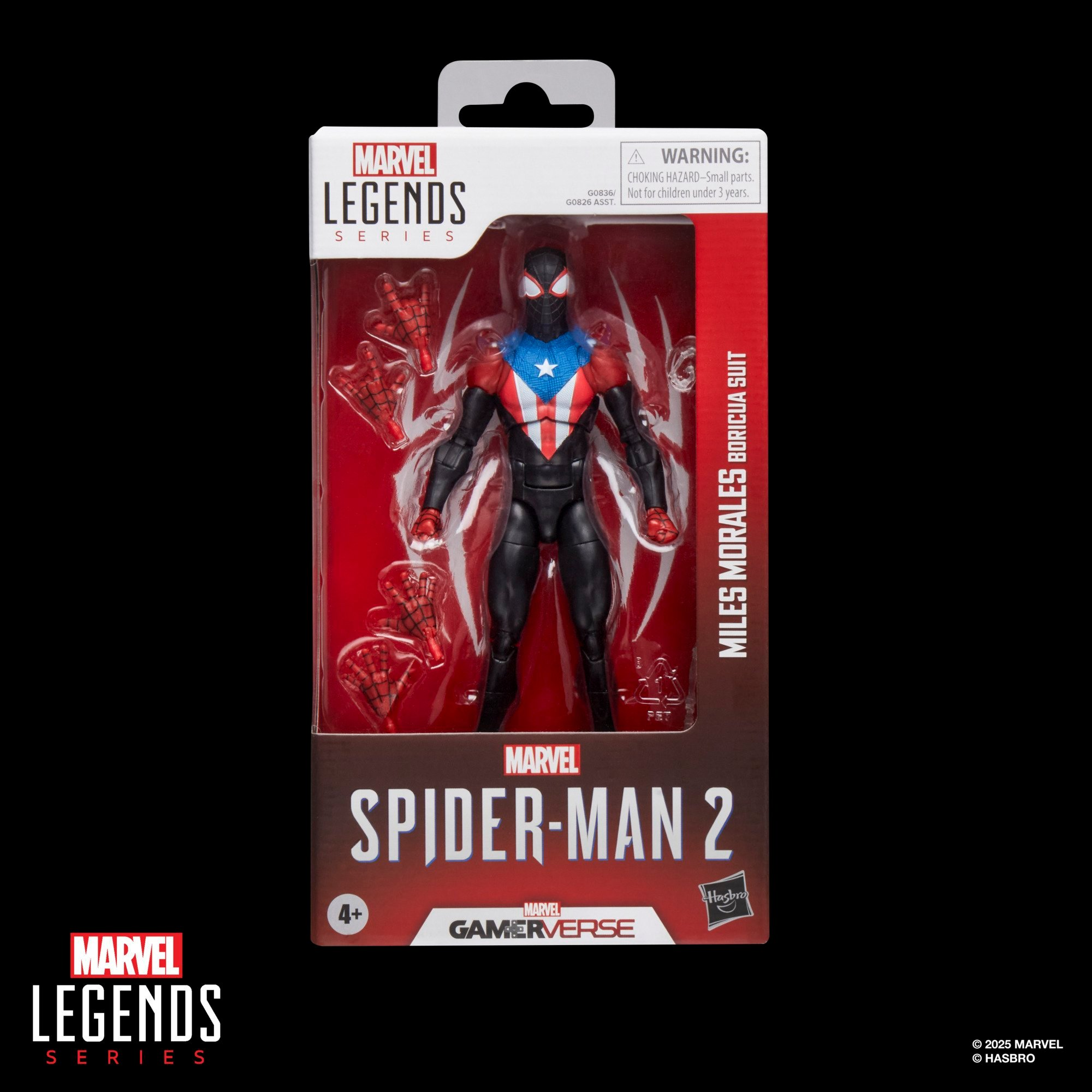 Hasbro Pulse Marvel Legends Series Gamerverse Miles Morales Boricua Suit