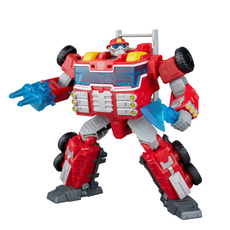 Hasbro Pulse Transformers Age of the Primes Voyager Class Rescue Bot Heatwave