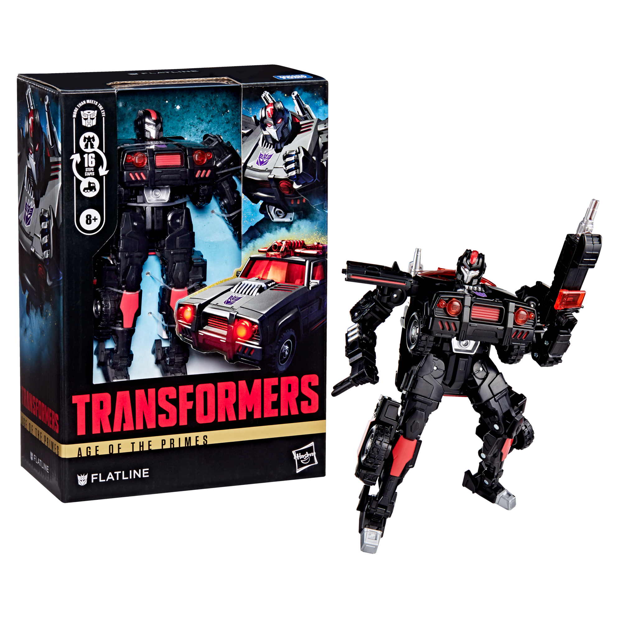 Hasbro Pulse Transformers Age of the Primes Voyager Class Flatline
