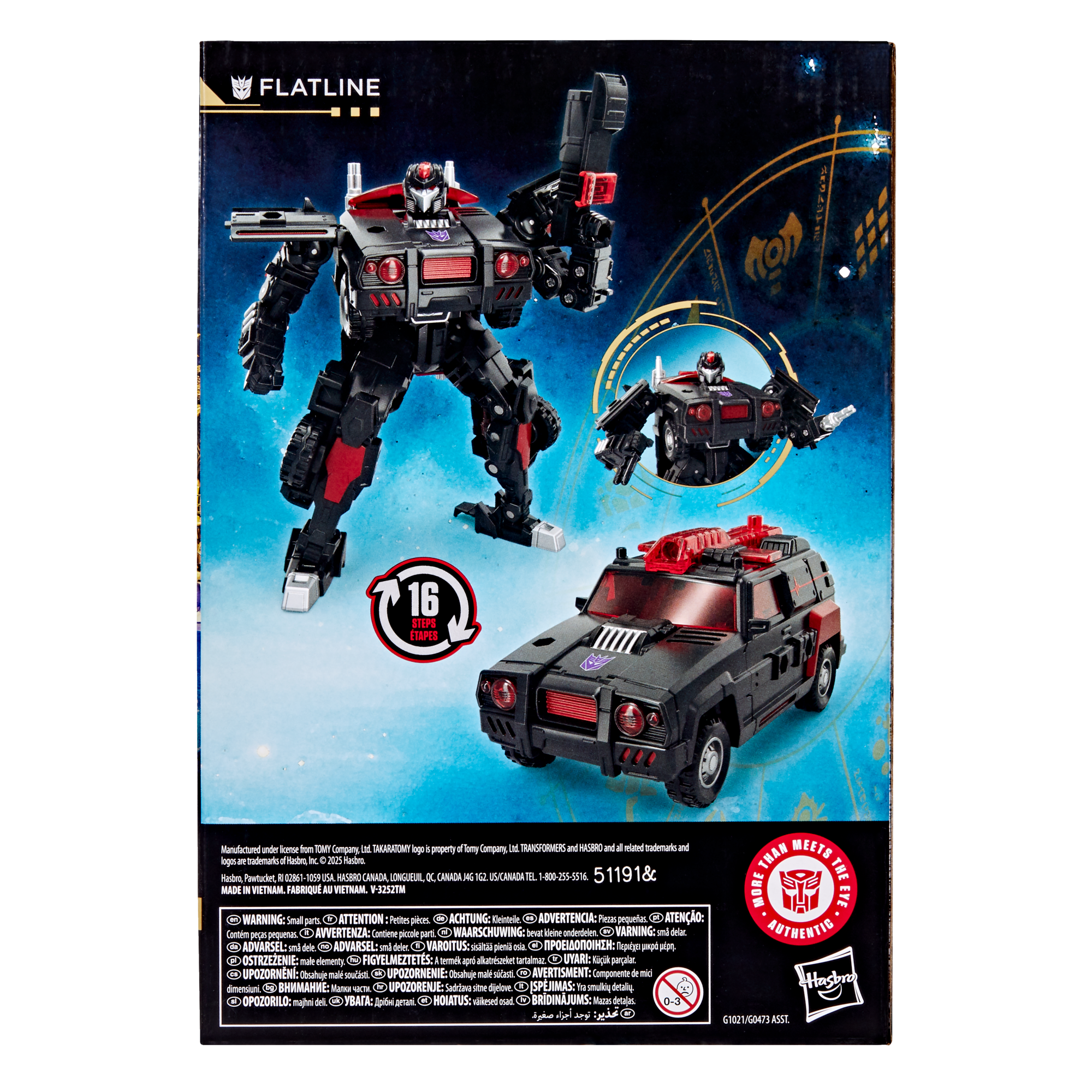 Hasbro Pulse Transformers Age of the Primes Voyager Class Flatline