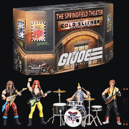 Hasbro Pulse G.I. Joe Classified Series #163, Dreadnoks Cold Slither: Band of Vipers Tour Commemorative Action Figure Set