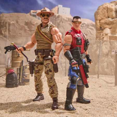 Hasbro Pulse G.I. Joe Classified Series #173, Sgt Slaughter & Felix "Mercer" Stratton