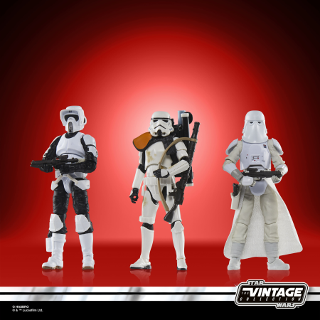 Hasbro Pulse STAR WARS: The Vintage Collection Storm Troopers of The Empire 3-Pack