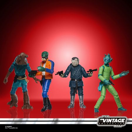 Hasbro Pulse STAR WARS: The Vintage Collection Cantina Adventure 4-Pack
