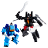 Hasbro Pulse Transformers Studio Series MTMTE Collection Deluxe Class Transformers: Devastation Ground Soldier and Elite Seeker