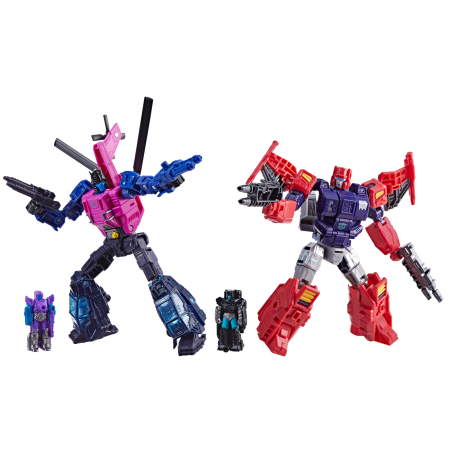 Hasbro Pulse Transformers Wreck 'n Doom Collection Topspin vs Spinister