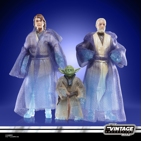 Hasbro Pulse Star Wars The Vintage Collection Jedi Spirits 3-Pack