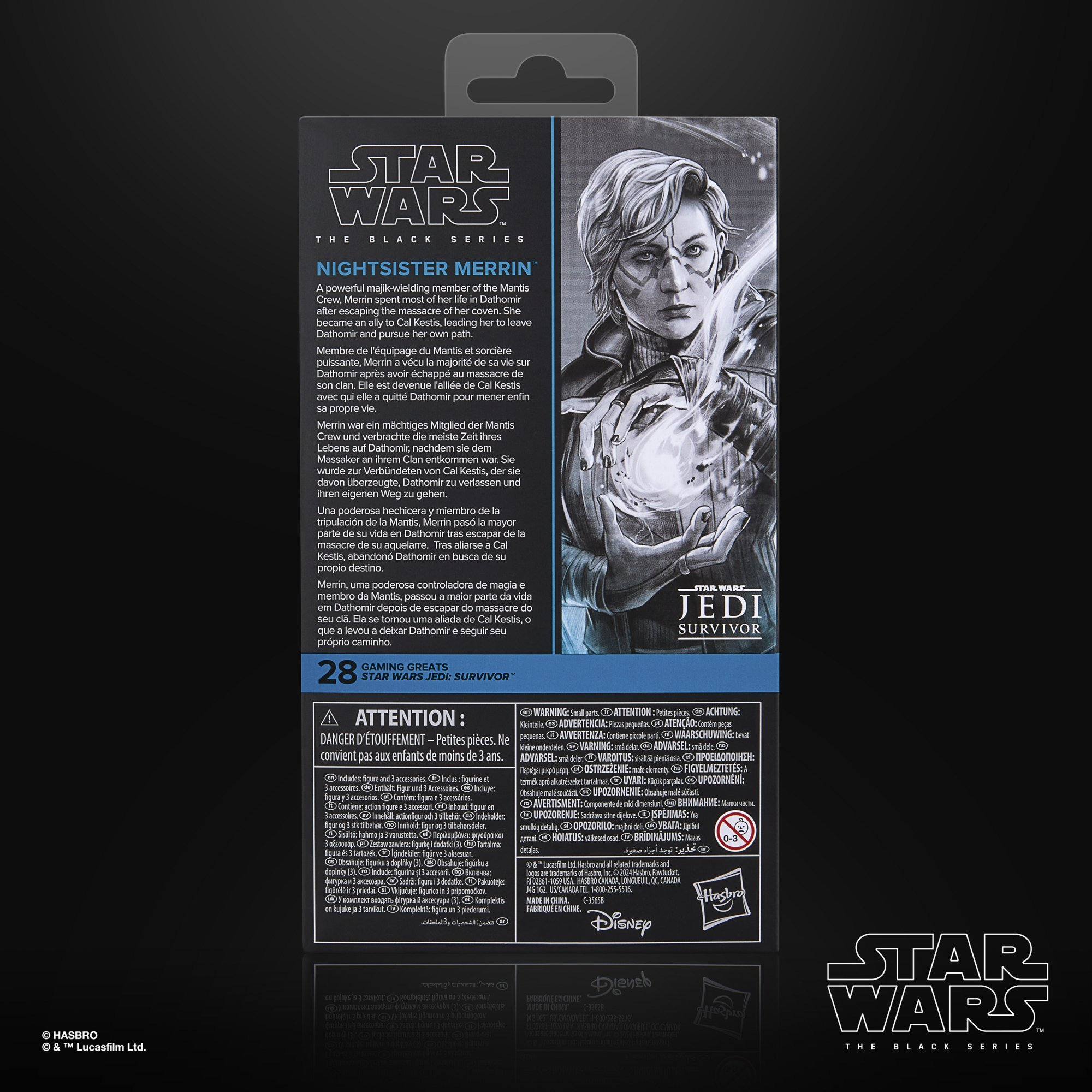 Hasbro Pulse Star Wars The Black Series Nightsister Merrin