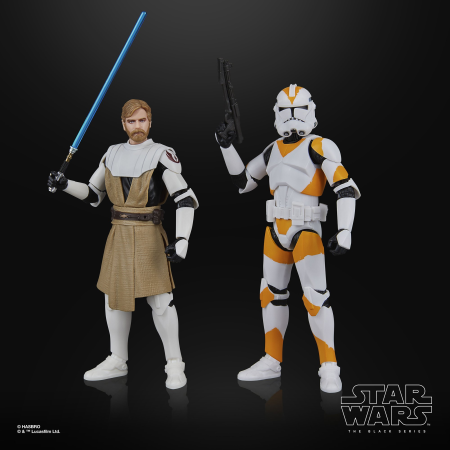 Hasbro Pulse STAR WARS The Black Series Obi-Wan Kenobi & Clone Trooper (212th)