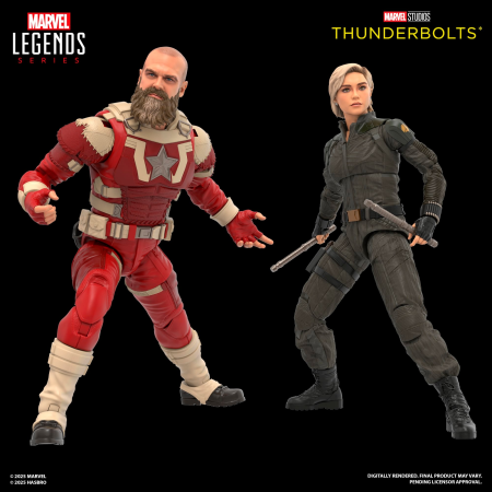 Hasbro Pulse Marvel Legends Series Yelena Belova and Red Guardian