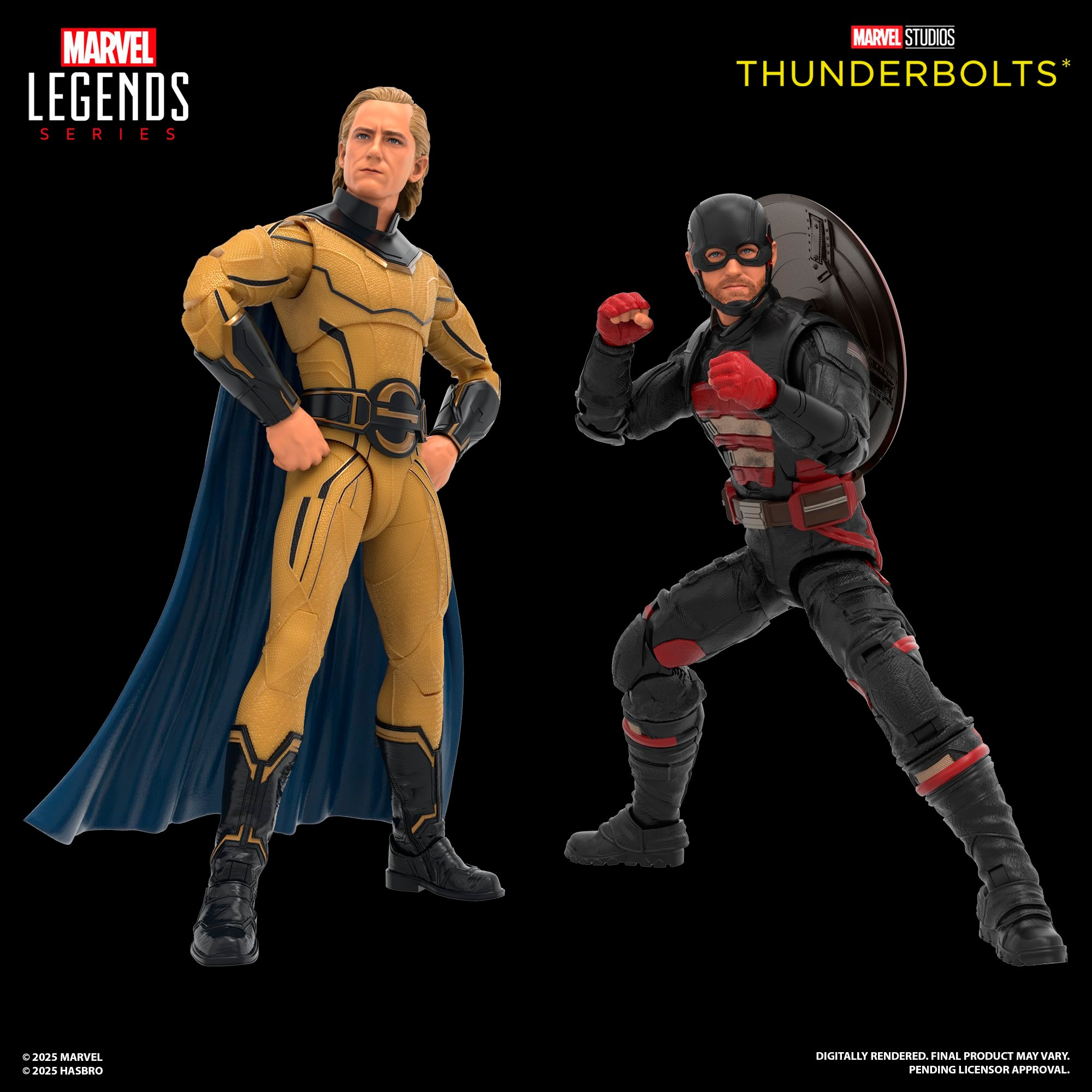 Hasbro Pulse Marvel Legends Series John F. Walker and Sentry