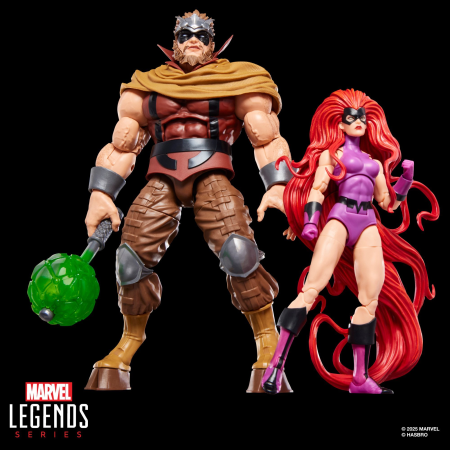 Hasbro Pulse Marvel Legends Series Inhumans Marvel??s Medusa & Marvel??s Gorgon