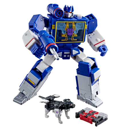 Hasbro Pulse Transformers Studio Series Leader Class The Transformers: The Movie Soundwave