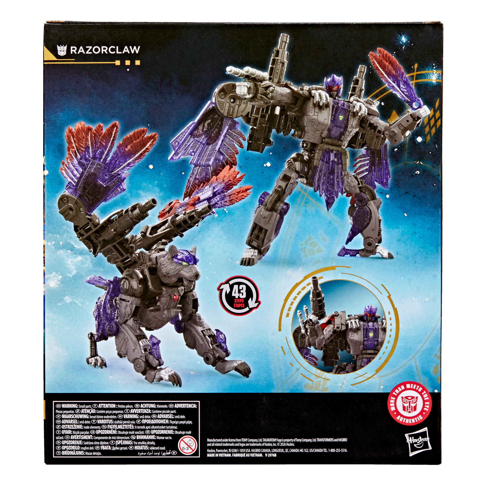 Hasbro Pulse Transformers Age of the Primes Leader Class Razorclaw