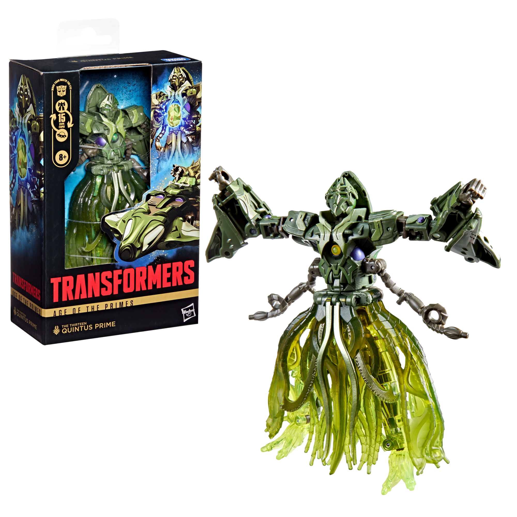 Hasbro Pulse Transformers Age of the Primes Deluxe Class The Thirteen Quintus Prime