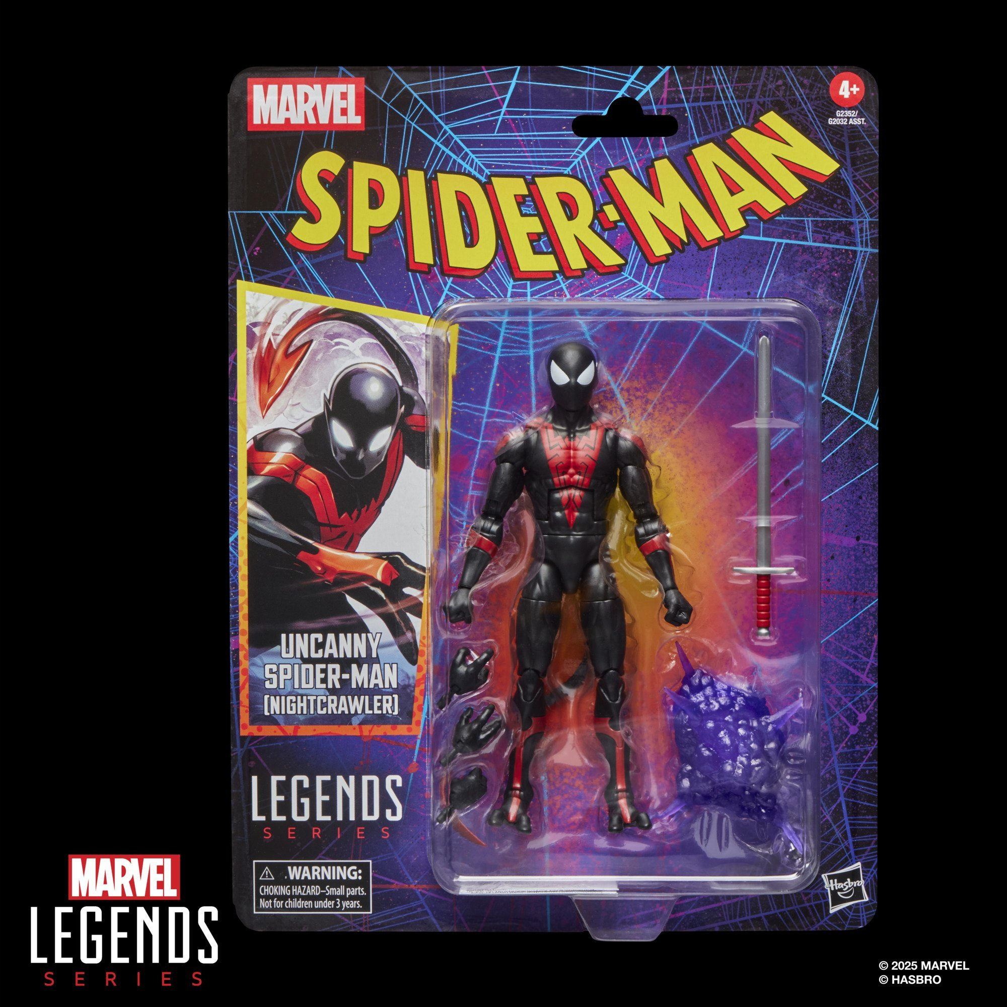 Hasbro Pulse Marvel Legends Series Uncanny Spider-Man (Nightcrawler)