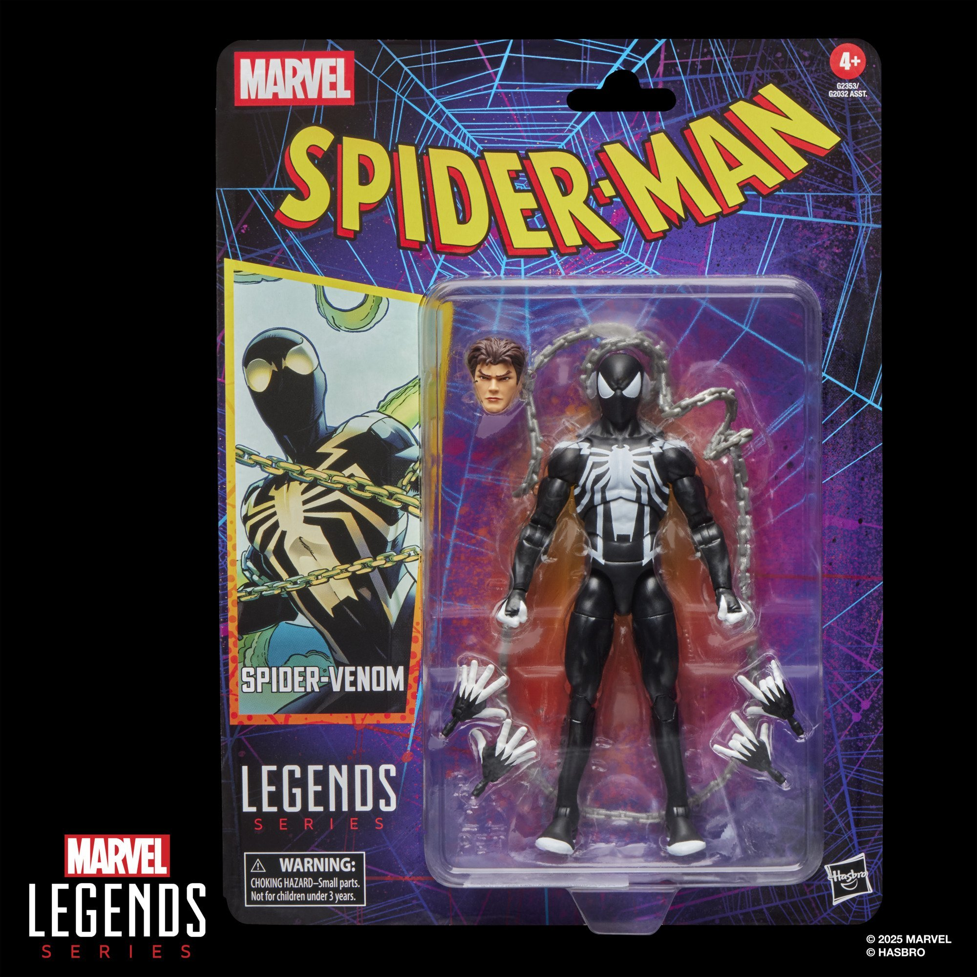 Hasbro Pulse Marvel Legends Series Spider-Venom