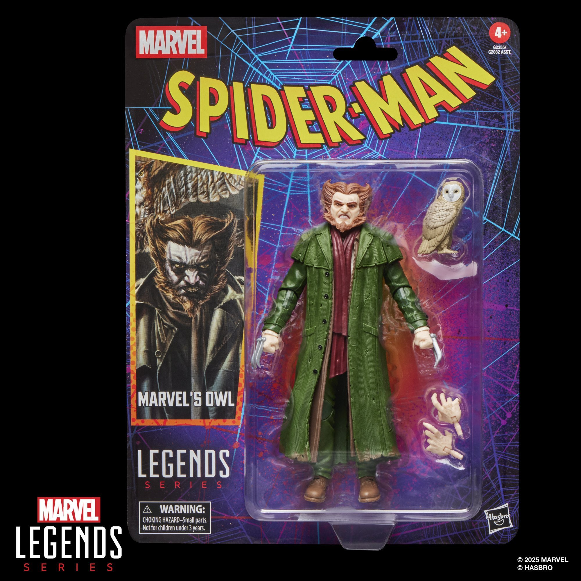 Hasbro Pulse Marvel Legends Series Marvel??s Owl