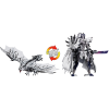Hasbro Pulse Transformers Takara Tomy Monster Hunter Silver Rathalos Prime