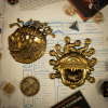 Hasbro Pulse Dungeons & Dragons 50th Anniversary Limited Edition Beholder Twin Medallion Set