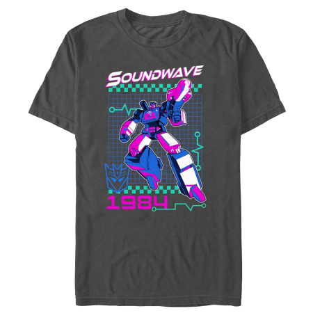 Hasbro Pulse Transformers Soundwave Retro Men's T-Shirt