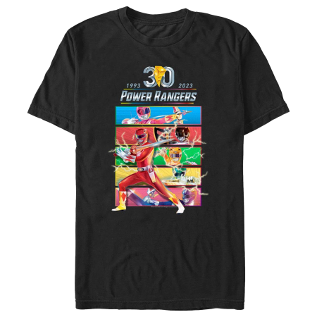 Hasbro Pulse Power Rangers 30th Panels Men's T-Shirt