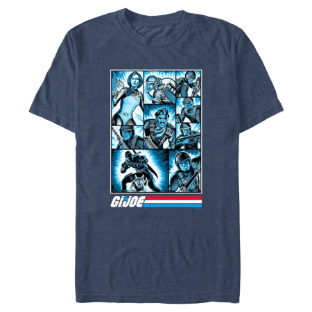Hasbro Pulse GI Joe Retro Character Box Up Men's T-Shirt