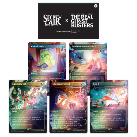 Hasbro Pulse Secret Lair x Ghostbusters: The Real Ghostbusters Foil Edition