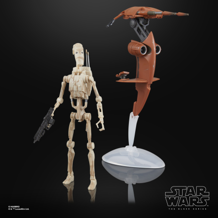 Hasbro Pulse STAR WARS The Black Series STAP & Battle Droid